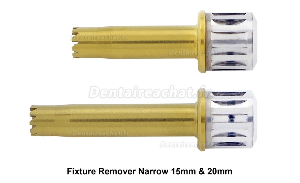 Kit d'extraction d'implants dentaires Neobiotech FR, clé dynamométrique à cliquet pour vis d'extraction